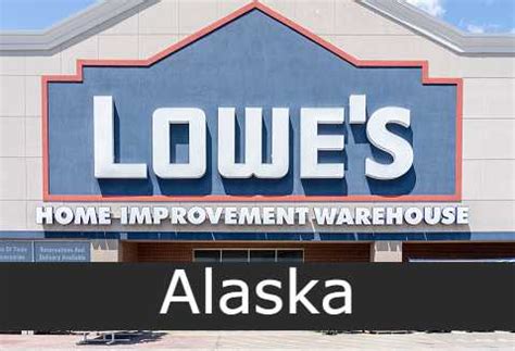 Lowes fairbanks ak - at LOWE'S OF FAIRBANKS, AK. Store #1985. 425 MERHAR AVENUE Fairbanks, AK 99701. Get Directions. Phone: (907) 451-4700. Hours: Open 9:00 am - 6:00 pm. Monday 9:00 am - ... 
